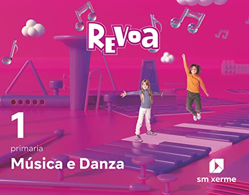 Portada de Música 1º Educacion Primaria Proyecto Revuela Galicia Ed 2022