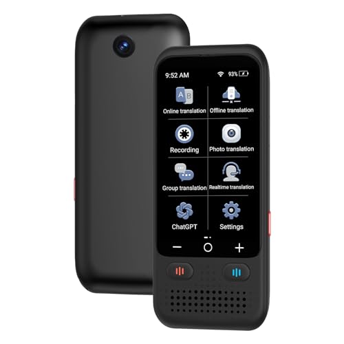 Language Translator Earbuds, Real-Time Translator Earphones with 144 Languages and