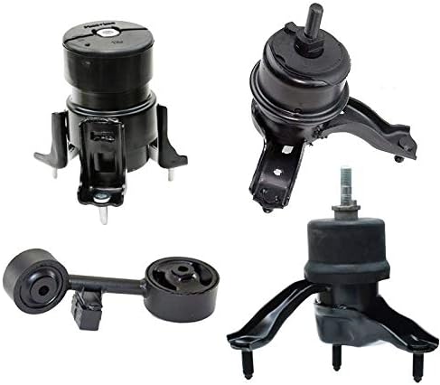 K2006 Fits 2001-2003 Toyota Highlander 3.0L 4WD Motor & Trans Mount Set 4pcs : A4270, A4295, A4205, A4207