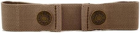 Dapper Snapper Baby & Toddler Adjustable Belt- Boy's 3Pack: Navy, Beige and Black
