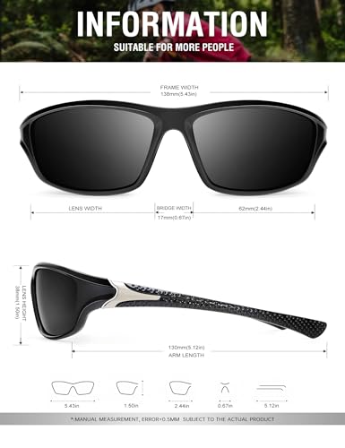 OUTDOORKING Polarized Sports Sunglasses Men Women Cycling Running Fishing Mens Sunglasses UV Protection