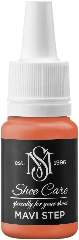 Nutritive Leather Spray - NCS S 2060-Y70R Deepest Burnt Sienna - Deep Conditioning & Shoe Color Restoration for Smooth Leather by MAVI STEP - 1.70 fl oz / 50 ml