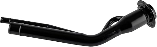 Vista 404 de TRQ Cuello de llenado de depósito de combustible negro compatible con Toyota Sienna 2004-2010