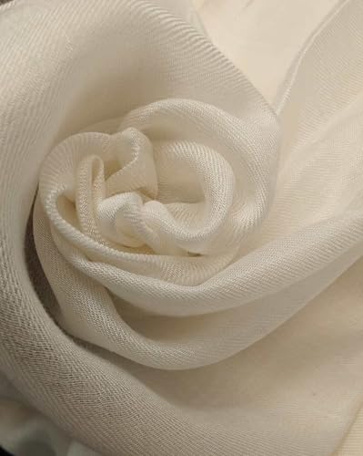 Pashmina en soie au mètre motif os de hareng largeur 127 cm pièce 20634