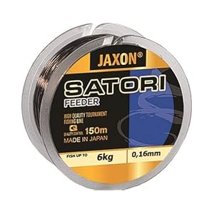 Jaxon Vislijn Satori Feeder 150 m / 0,16-0,35 mm spoel monofile-feedersnoer snel zinkend snoer