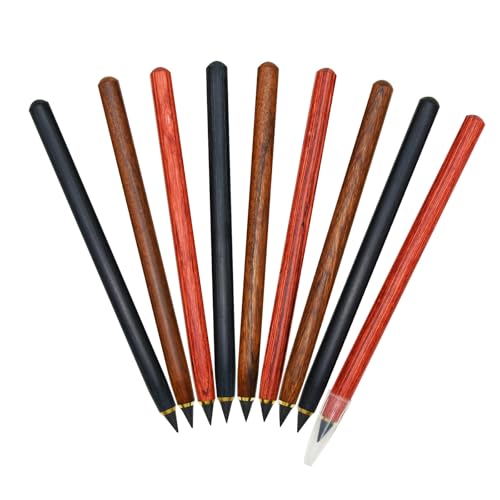 9 lápices infinitos Eternal sin tinta negro pack miniatura 4