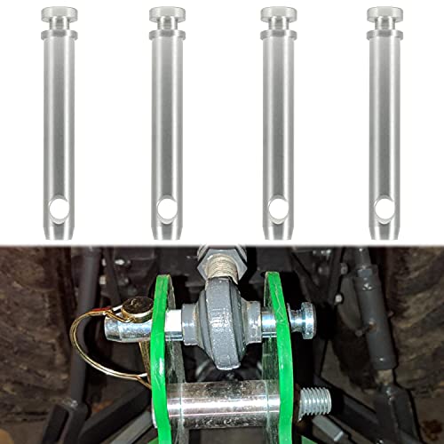 Upgraded 4 Pack S07070200 Cat 1 Top Link Pin 3/4 in Dia Pin 5-1/2 Top Link Pin Hitch Pin Accessories for Tractors by Sunluway - Used condition - US$12.64