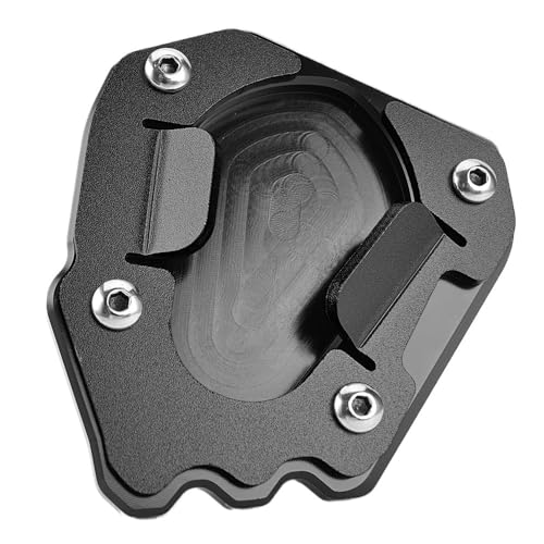 Plaque d'agrandissement de la béquille latérale de moto Tiger 1200 en alu CNC