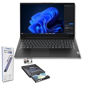 Lenovo V15 G5 Notebook 15,6 Zoll Full HD Intel Core i5-13420H 13. Generation 8 Core 4,6 GHz | 16 GB DDR5 | SSD 1TB NVMe | Wi-Fi 6 | Windows 11 Pro Docking Station + DVD-Brenner