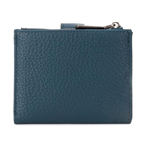 Image of Montana West Wallet Women RFID Blocking Wallets, Card Cases & Money Organizers Wallets with Zipper Coin Pocket, 2 Navy, 4.5 inch x 4 inch x 1 inch, Vintage