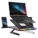 Produktbild llano Laptop Ständer, Ergonomisch Laptop Riser, Multi-Angle Verstellbar Notebook Ständer, kompatibel für Laptops (10-15.6Zoll) einschließlich MacBook Pro/Air, Surface, Samsung, HP, iPad