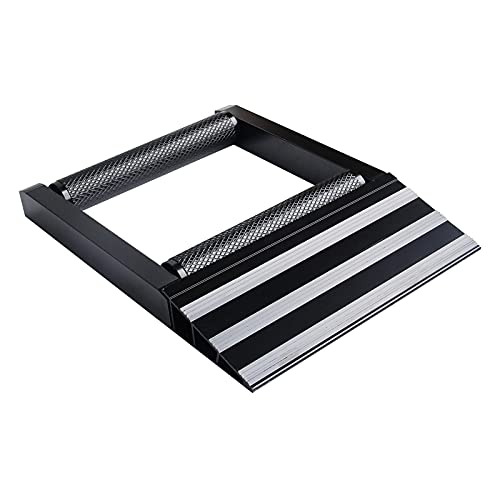 BEJONI 500 lbs Capacity Motorcycle Wheel Cleaning Stand Chain Cleaning Stand for Sport Bikes,Motorcycles,Dirt Bikes,Motorcycle Wheel Roller Stand for Tire Cleaning,Black