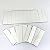 100 Pcs 1/2'' x 2'' Rectangle Mirror Tiles Glass Mosaic Shapes (1/2'' x 2'')