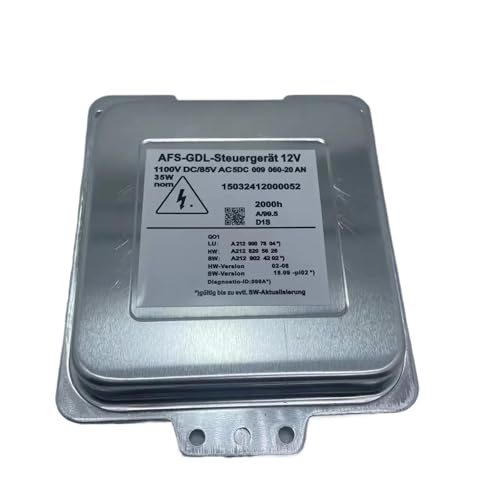 Ballast de phare HID D1S pour W212 C207 A207 bloc d'allumage xénon OEM 5DC009060-20