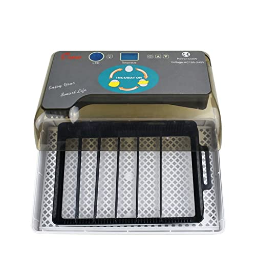 ZQJKL Incubadora Automatica 12 Huevos Incubadoras de Huevos Automaticas Huevo Giratorio Automático de Temperatura Ajustable para Huevos de Gallina Cover