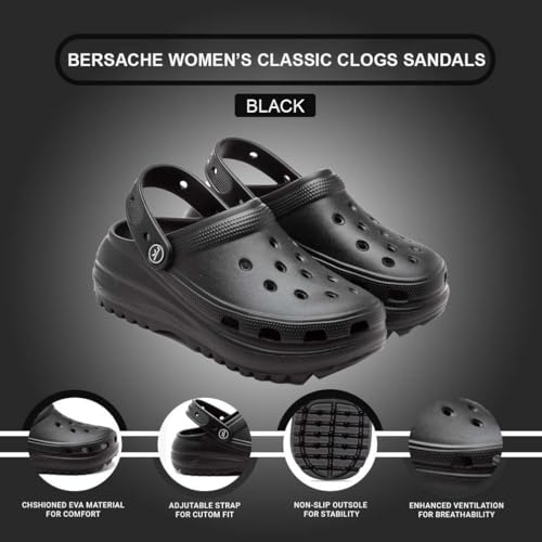 Image of BERSACHE Extra Soft Classic Casual with Back Strap Regular wear with Ultra Soft & Flexibility Technology Slipper for Women's /Girl's