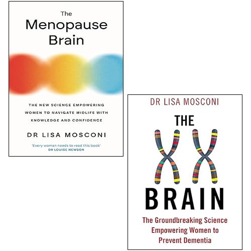 Dr. Lisa Mosconi Collection 2 Books Set (The XX Brain, The Menopause Brain)