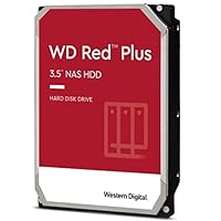 WD Red Plus 10 TB NAS 3.5" Interne Festplatte – 7,200 RPM Class, SATA 6 Gbit/s, CMR, 256 MB Cache