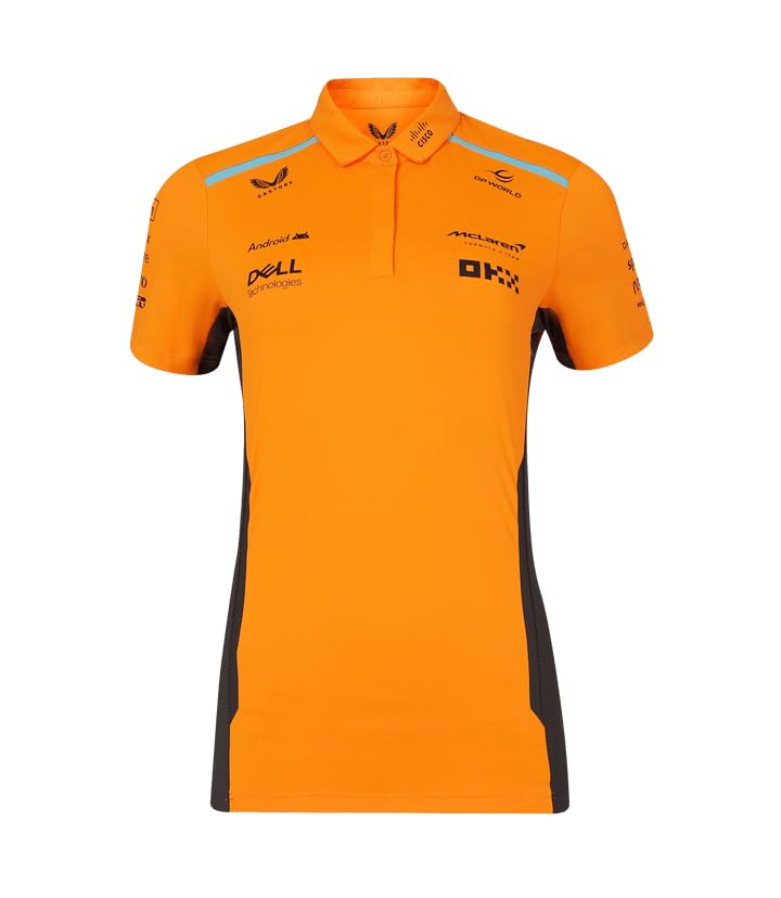 Polo Castore Tf5276 mujer ropa deportiva transpirable manga corta de algodón