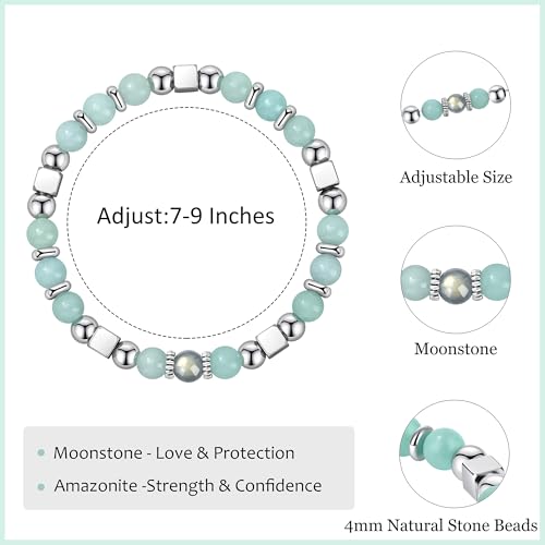 JoycuFF 𝗚𝗶𝗳𝘁𝘀 𝗳𝗼𝗿 𝗪𝗼𝗺𝗲𝗻 𝗔𝗺𝗮𝘇𝗼𝗻𝗶𝘁𝗲 𝗠𝗼𝗼𝗻𝘀𝘁𝗼𝗻𝗲 𝗕𝗿𝗮𝗰𝗲𝗹𝗲𝘁, Christmas Valentines Mothers Day Birthday Gifts for Her Women Mom Daughter Granddaughter Niece3