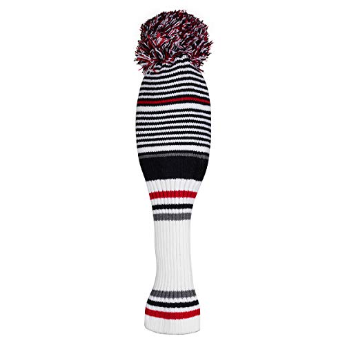 Callaway Golf Pom Pom Driver Headcover 2020, White/Black/Charcoal/Red #TOP1
