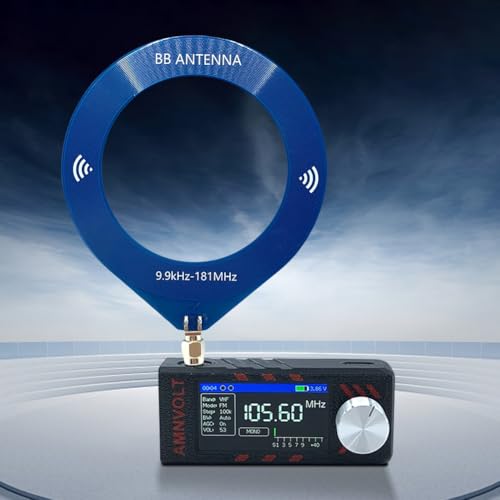 Radio portátil SI4732 DSP con pantalla IPS de 1.9 pulgadas miniatura 3