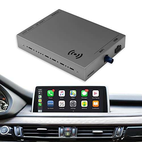 Módulo Carplay inalámbrico ISUDAR para BMW / Mini NBT System F01 F02 F03 F07 F10 F12 F20 F21 F22 F30 F32 E84 F25 F26 F15 F16 F80 F82 Android Auto Video Mirror Link admite Control de Volante de cámara