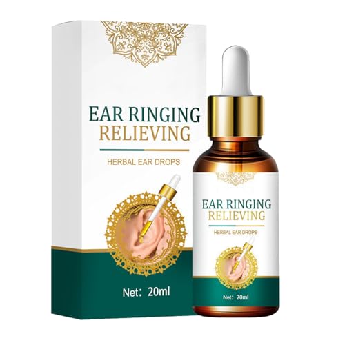 Gouttes Auriculaires pour Acouphènes,Gouttes D'oreille Acouphènes,Gouttes pour le Traitement des Oreilles,Gouttes à Base De Plantes Naturelles,Gouttes d'Oreille 20ML