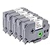 Produktbild CAIDI Kompatibel mit Brother P-touch TZe-231 Schriftbandkassette Brother 12 mm 0,47 Zoll für Brother PT-H105 H100LB 1010 1000 P300BT H100R D400 E100 H110 Cube Plus, Schwarz auf Weiß (5)