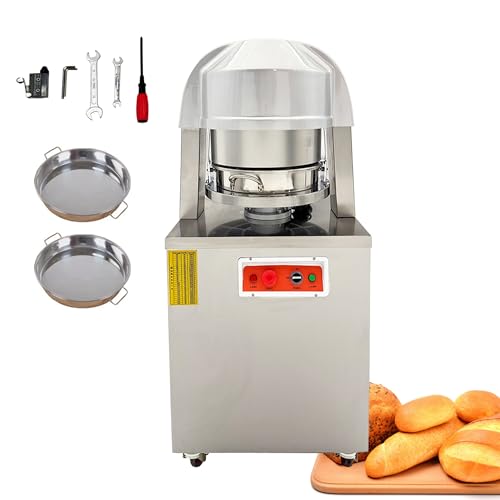 Yokoma Electric Dough Divider Commercial Dough Divider Automatic Dough Dividing Cutter 36PCS Commercial Electric Dough Cutter Equal Dough Cutting Divider for Dough Baking, 1.06oz-5.47oz 36PCS, 110V