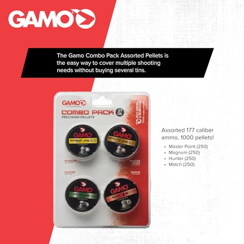 Image of Gamo Air Rifle Pellet Combo Pack .177 or .22