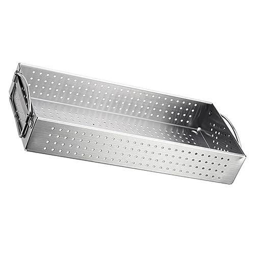 NUOLUX カトラリー収納ホルダー spoon 食器洗い機のバスケット ブロック マット トレイ付き 箸 金属製の食器ケース 家庭用カトラリーオーガナイザー 304 ステンレス鋼 Silver