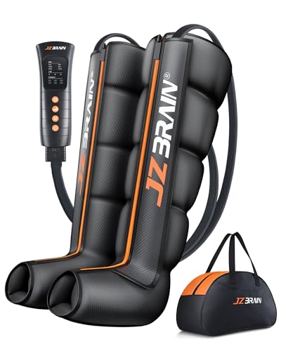 JZBRAIN Sequential Air Compression Recovery System : Professional Full Leg Compression Boots for...