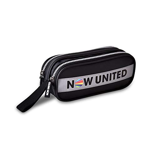 Kit Mochila Preta + Estojo Preto Now United Original