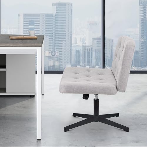 WangPangzi Sedia da ufficio senza braccioli, sedia...