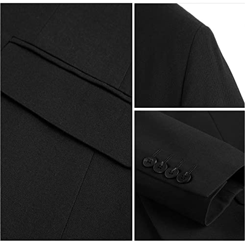 GATMSTZ Men Notch Lapel 2 Pieces Suit Regular Fit Business Prom Wedding Tuxedos3