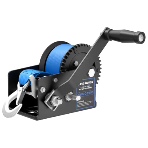 3500lbs Boat Trailer Winch with Strap