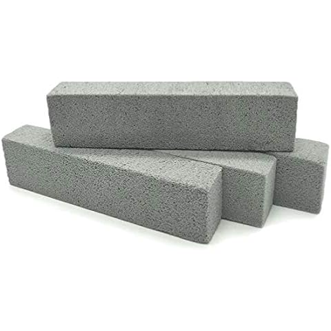 MARYTON Pumice Stone for Toilet Cleaning, Pumice Sticks to Remove Water Rings Stains on Toilets Bowls, Pack of 4 Cover