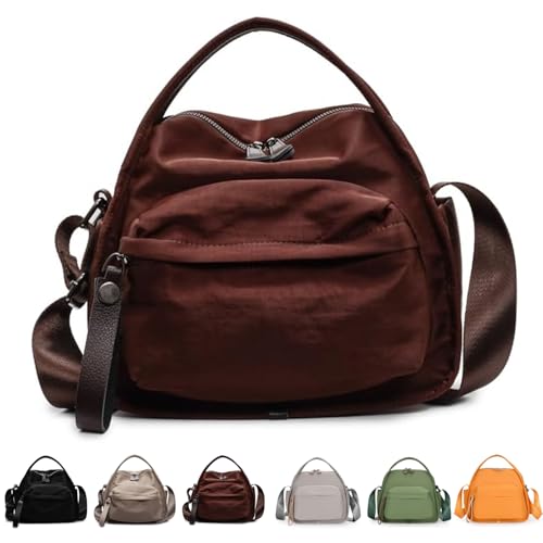 Veluna Shoulder Bag, Women Veluna Crossbody Shoulder Bag,2026 New Solid Zipper Handbag, Lightweight Large Capacity