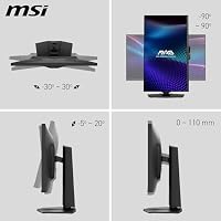 MSI MAG 274QPFDE X30MV 27 Zoll Gaming Monitor, WQHD, 300Hz, schwarz – Ansicht 4