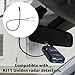 RJ11 Power Cord Compatible with Uniden Radar Mirror Wire Detectors,Model (3005201U) Fits R1 R3 R4 R7 R8 (1)