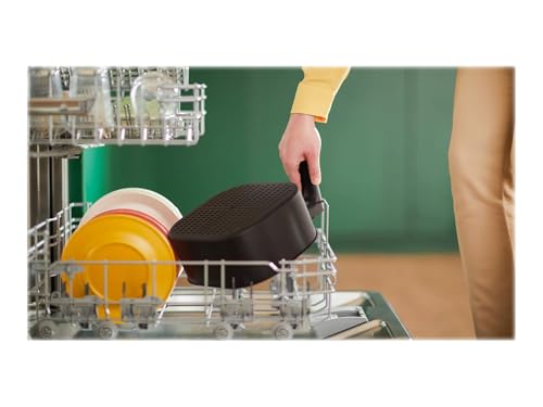 مقلاة هوائية اسنشيال من فيليبس، أسود، 50 هرتز، جهد إمداد 220 فولت، سة6.2 لتر، شاشة رقمية، 2000.0 واط