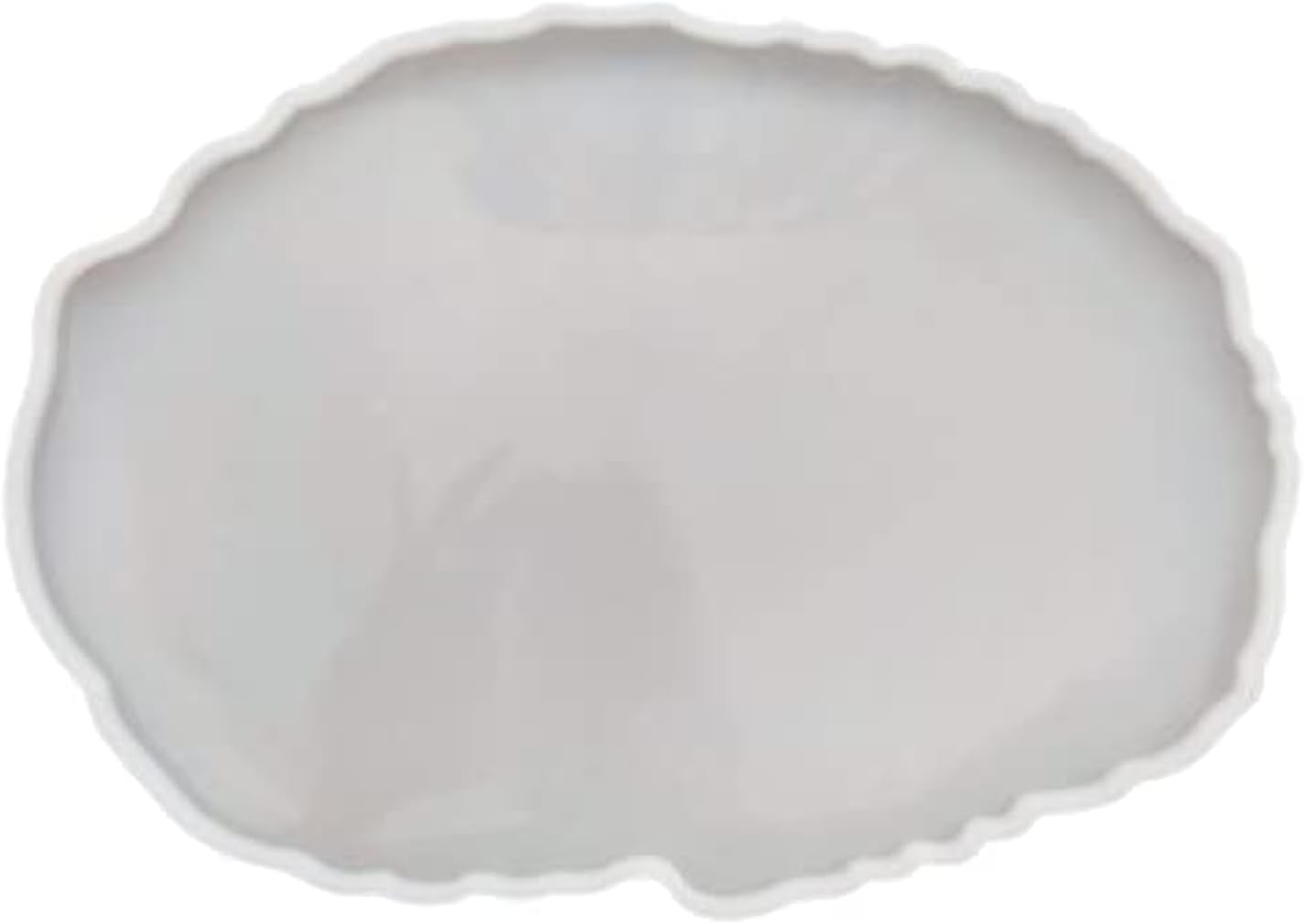 NOLAAI Artool C76 DIY Oval Agate Silicone Tray Mold, 13 in X 9 in, Oval Tray Mould for Resin Art Set of 1