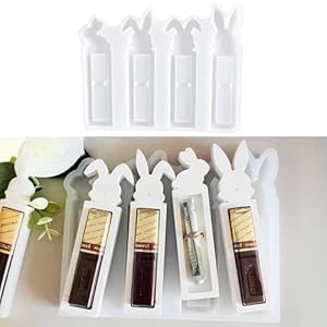 Skeadex Silikonformen Ostern Hase Herz 4er Set