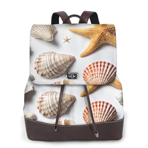Sac à dos école léger imperméable antivol noir en nylon et cuir PU pour fille et garçon