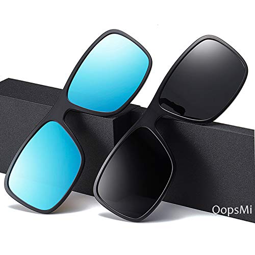 Clip-on Sunglasses Polarized Unisex Anti-Glare Driving Glasses Flip Up Design For Prescription Glasses2
