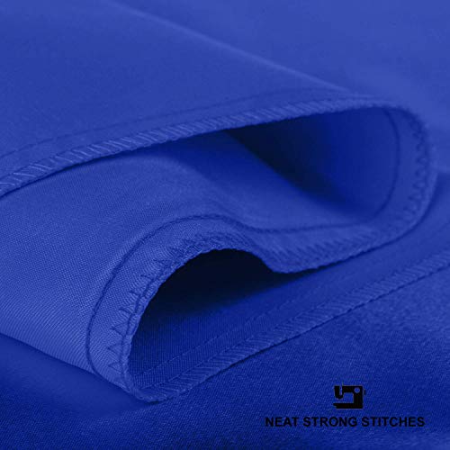 Image of BLISSFORD Luxury Satin Pillowcase with Zipper, King Size (1 Pack), Royal Blue (Silky Satin Pillow Case for Hair)