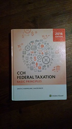 Federal Taxation: Basic Principles (2016)