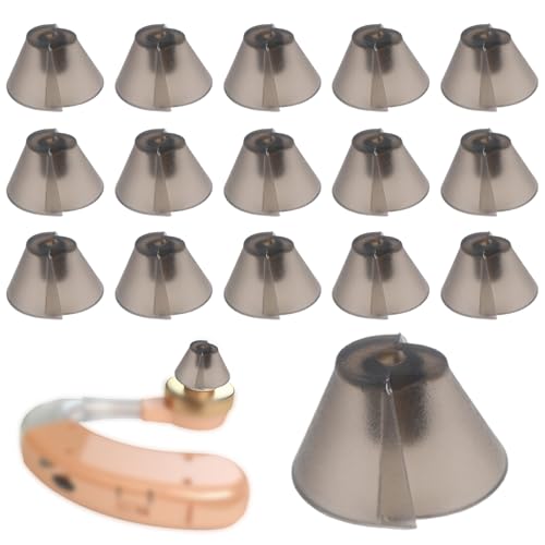 16uds Cúpula para Audífonos Compatibles con Resound, Reemplazo de Tapones Audífonos de Silicona Suaves y Flexibles para una Comodidad a Largo Plazo