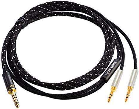 Fanmusic ZY Cable ZY-206 4.4mm Balance Plug Cable T5P T1 Z7 Headphone Extension Cords Upgrade Cable